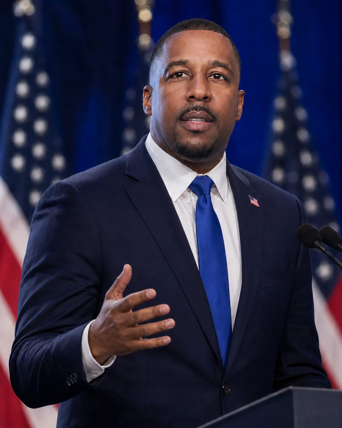 John Washington III Vote 2028 campaign graphic